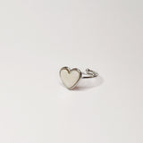 Bague Coeur nacre